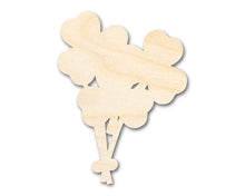 Load image into Gallery viewer, Unfinished Wood Shamrock Balloons Shape | DIY Craft Cutout | up to 46&quot; DIY
