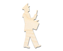 Load image into Gallery viewer, Unfinished Wood Band Dummer Player Shape | DIY Craft Cutout | up to 46&quot; DIY
