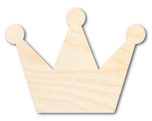 Load image into Gallery viewer, Unfinished Wood Crown Shape | DIY Craft Cutout | up to 46&quot; DIY
