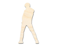 Load image into Gallery viewer, Unfinished Wood Male Idol Shape | DIY Craft Cutout | up to 46&quot; DIY
