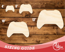 Load image into Gallery viewer, Unfinished Wood Controller Shape | DIY Craft Cutout | up to 46&quot; DIY
