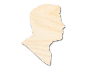 Unfinished Wood John F. Kennedy Shape | DIY Craft Cutout | up to 46" DIY