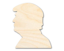 Load image into Gallery viewer, Unfinished Wood Donald J. Trump Shape | DIY Craft Cutout | up to 46&quot; DIY
