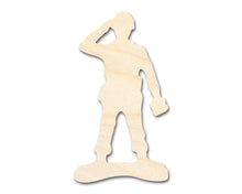 Load image into Gallery viewer, Unfinished Wood Toy Soldier Shape | DIY Craft Cutout | up to 46&quot; DIY
