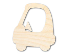 Load image into Gallery viewer, Unfinished Wood Toy Car Shape | DIY Craft Cutout | up to 46&quot; DIY
