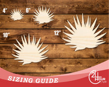 Load image into Gallery viewer, Unfinished Wood Agave Plant Shape | DIY Craft Cutout | up to 46&quot; DIY
