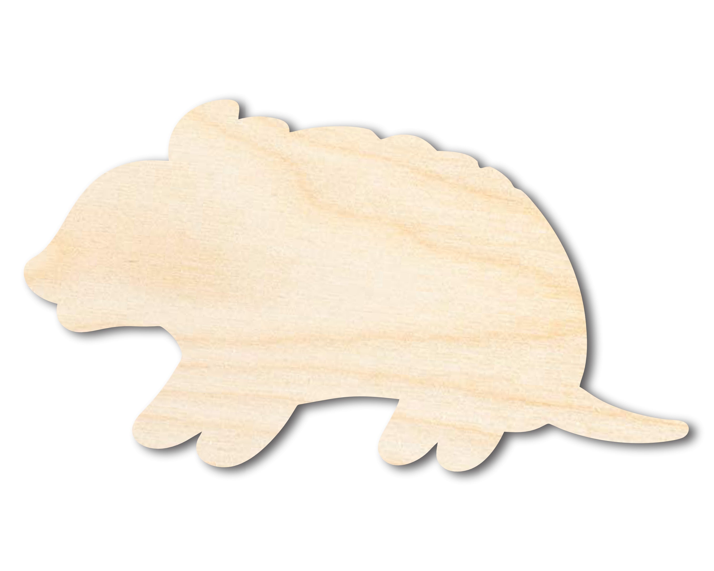 Unfinished Wood Armadillo Shape | DIY Craft Cutout | up to 46