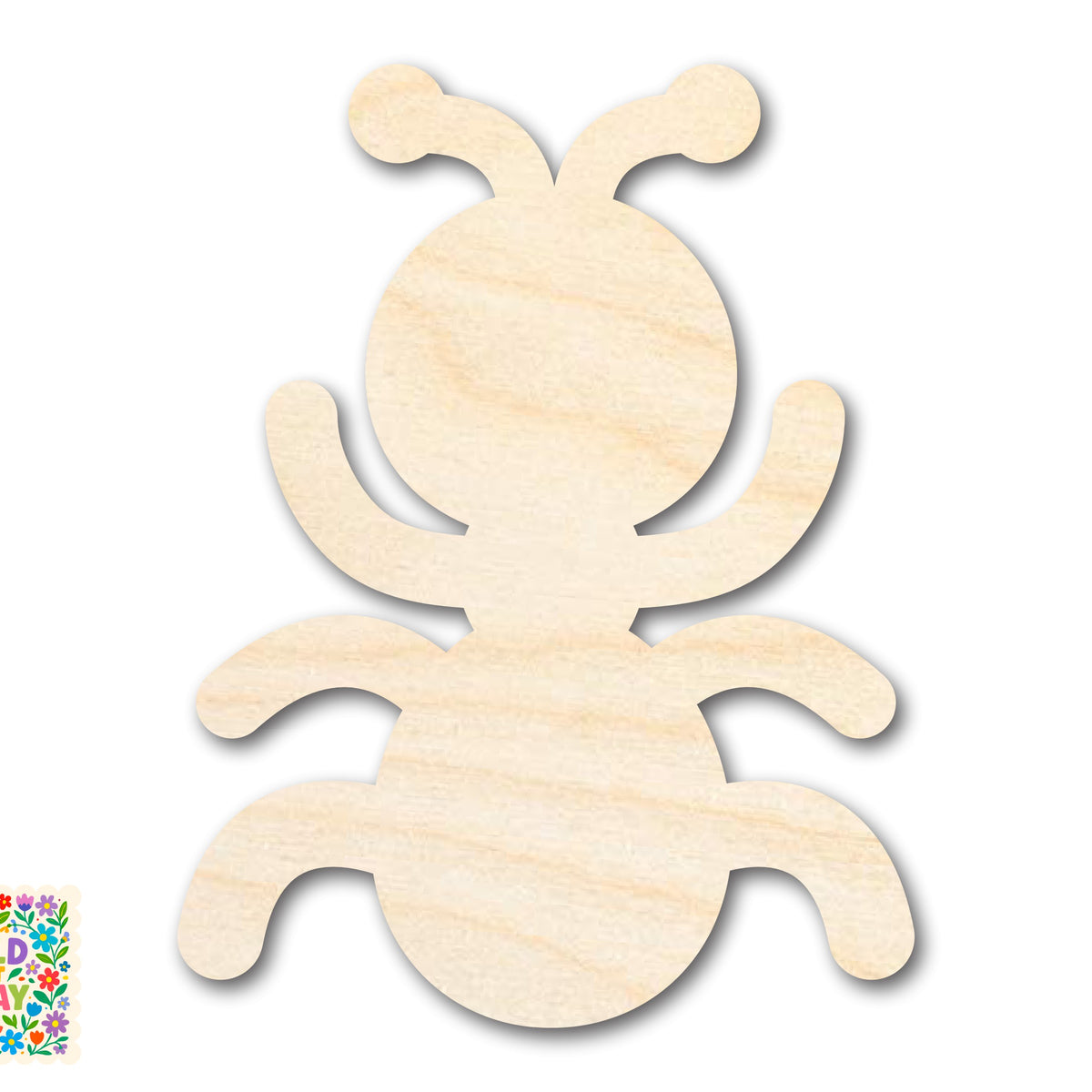 Unfinished Wood Simple Ant Shape | Wild at Play | DIY Craft Cutout | u ...