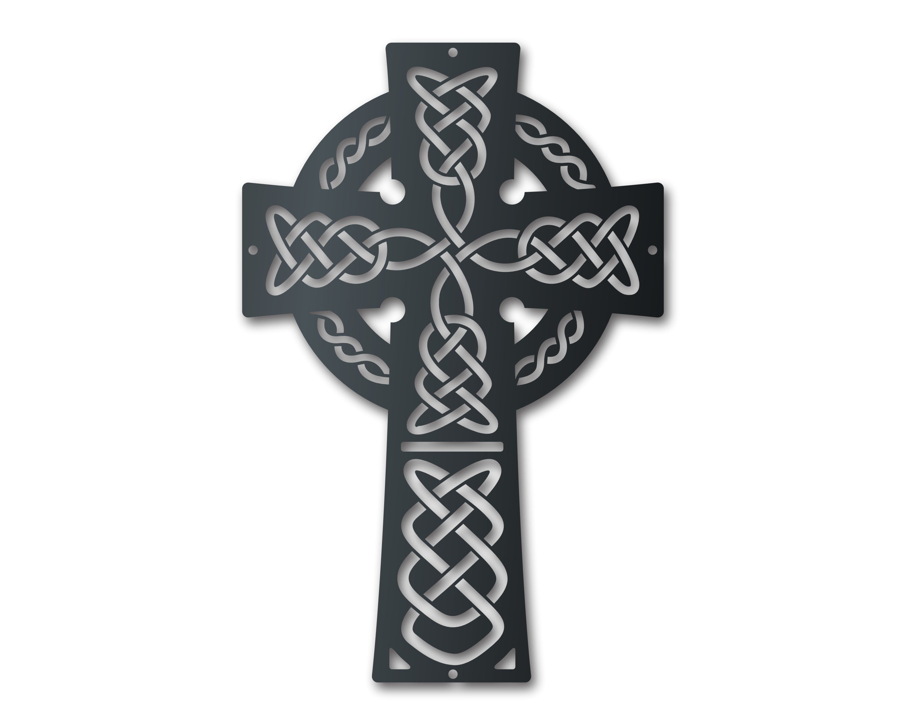 Metal Celtic Cross Wall Art | Indoor Outdoor | Up to 46