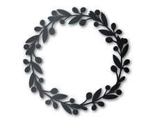 Load image into Gallery viewer, Metal Berry Wreath Wall Art | Holiday | Indoor Outdoor | Up to 36&quot; | Over 20 Color Options
