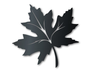 Metal Maple Leaf Wall Art | Indoor Outdoor | Up to 36" | Over 20 Color Options