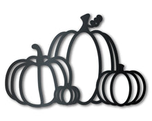 Load image into Gallery viewer, Metal Pumpkins Wall Art | Fall | Indoor Outdoor | Up to 36&quot; | Over 20 Color Options
