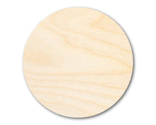 Load image into Gallery viewer, Bigger Better | Unfinished Wood Circle Round | DIY Craft Cutout |

