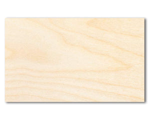 Bigger Better | Unfinished Wood Rectangle Shape | DIY Craft Cutout |