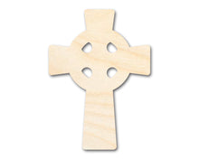 Load image into Gallery viewer, Bigger Better | Unfinished Wood Celtic Cross | DIY Craft Cutout |
