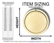Load image into Gallery viewer, Unfinished Wood 2 Layer Circle Shadowbox Shape | DIY Craft Cutout | up to 46&quot; DIY

