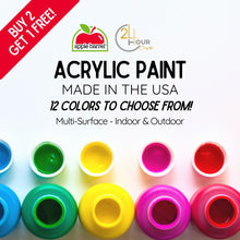 Load image into Gallery viewer, Apple Barrel Acrylic Paint | 2 oz | Satin Multi-Surface Craft Paint | MADE IN THE USA | Non-Toxic | Safe for Indoor &amp; Outdoor Use | 12 Colors
