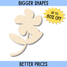 Load image into Gallery viewer, Bigger Better | Unfinished Wood Daisy Flower Silhouette | DIY Craft Cutout |
