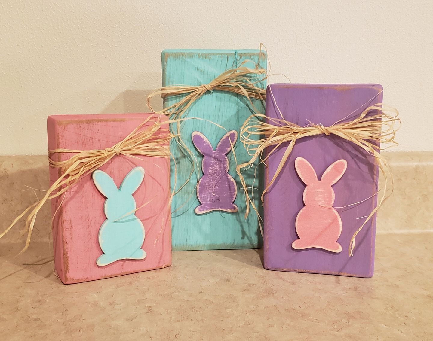 Unfinished Wood Easter Bunny Silhouette - Craft- up to 46
