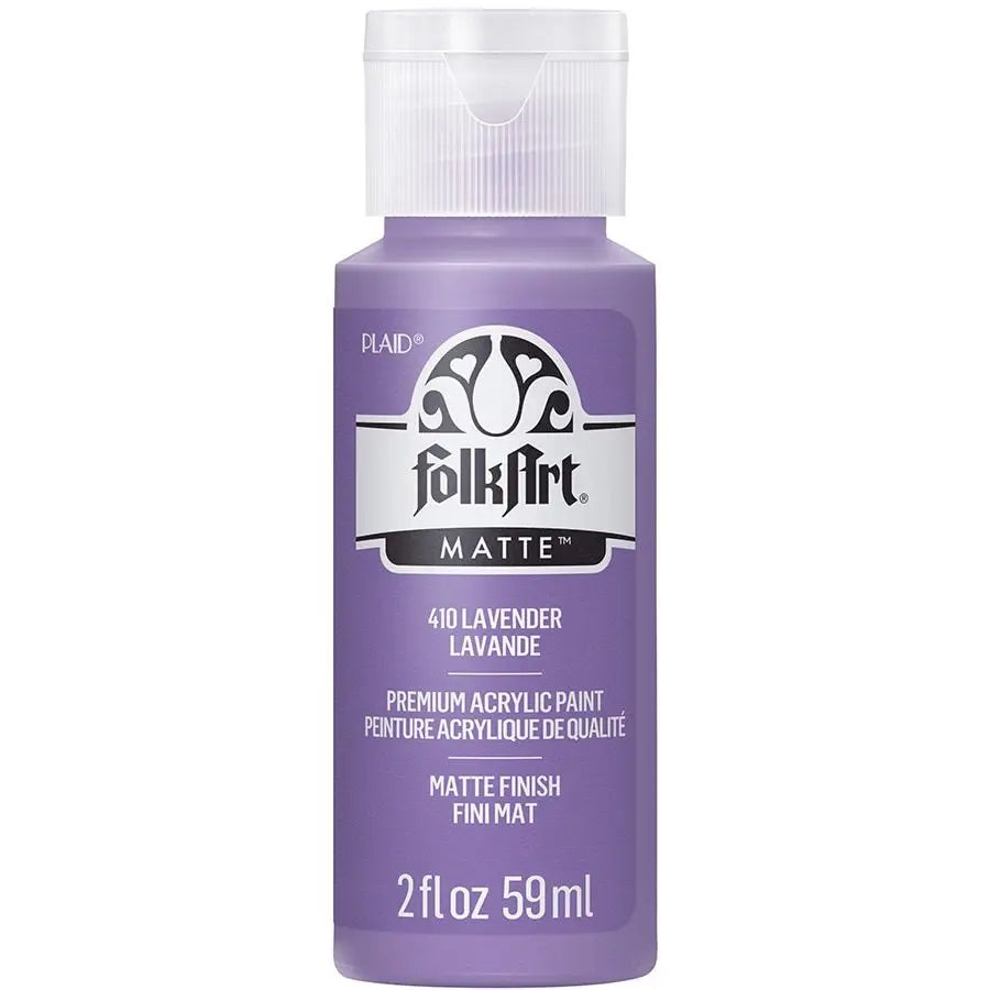 FolkArt Acrylic Paint | 2 oz | Matte Multi-Surface Craft Paint | MADE IN THE USA | Non-Toxic | 12 Colors