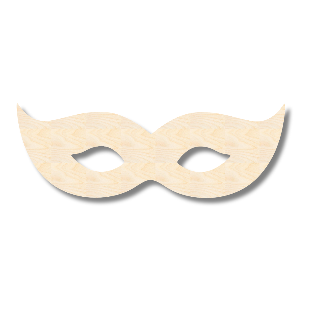 mardi gras mask shape