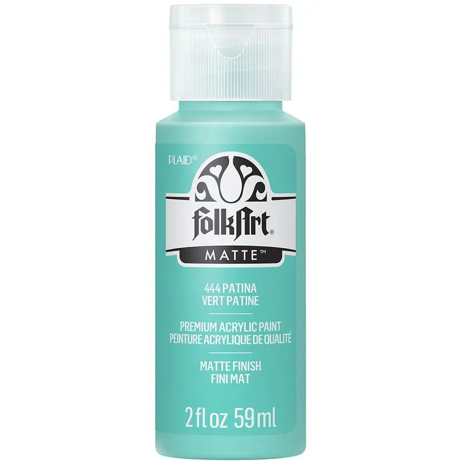 FolkArt Acrylic Paint | 2 oz | Matte Multi-Surface Craft Paint | MADE IN THE USA | Non-Toxic | 12 Colors