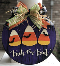 Load image into Gallery viewer, Unfinished Wood Candy Corn Shape - Halloween - Craft - up to 24&quot; DIY
