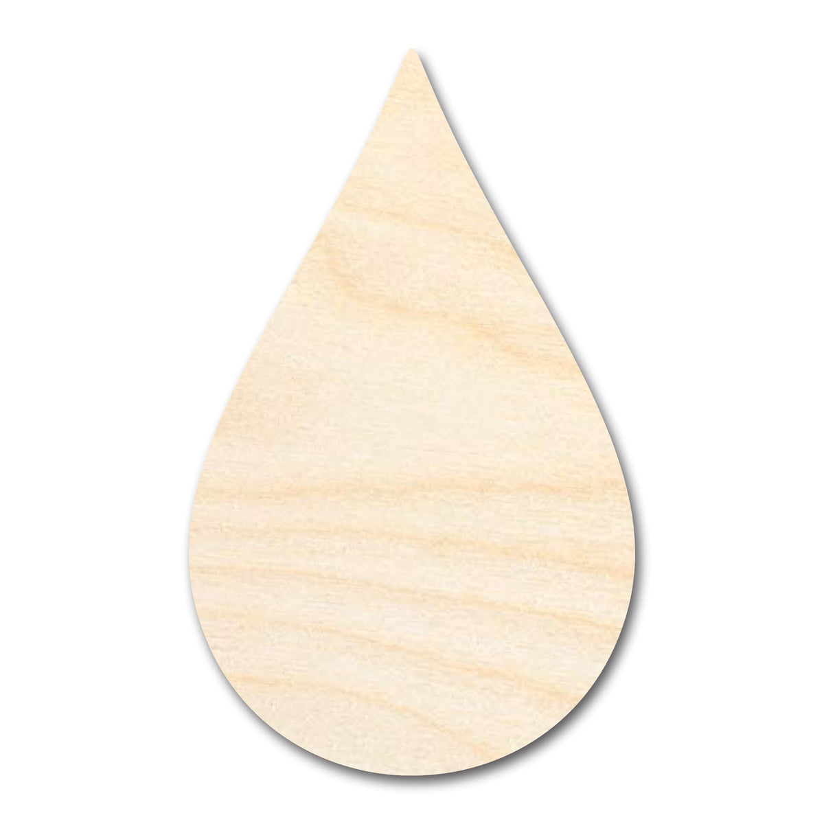 Bigger Better | Unfinished Wood Cloud Raindrop Shape | DIY Craft Cutou ...