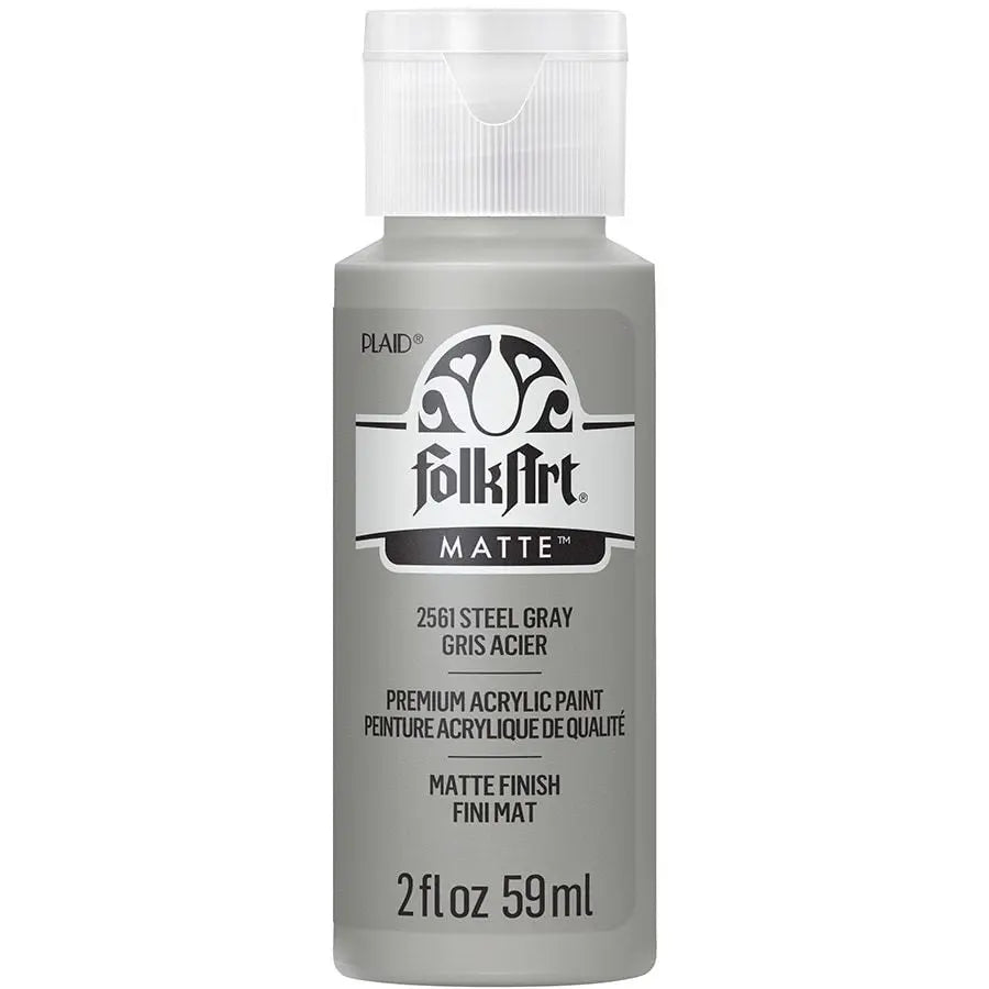 FolkArt Acrylic Paint | 2 oz | Matte Multi-Surface Craft Paint | MADE IN THE USA | Non-Toxic | 12 Colors