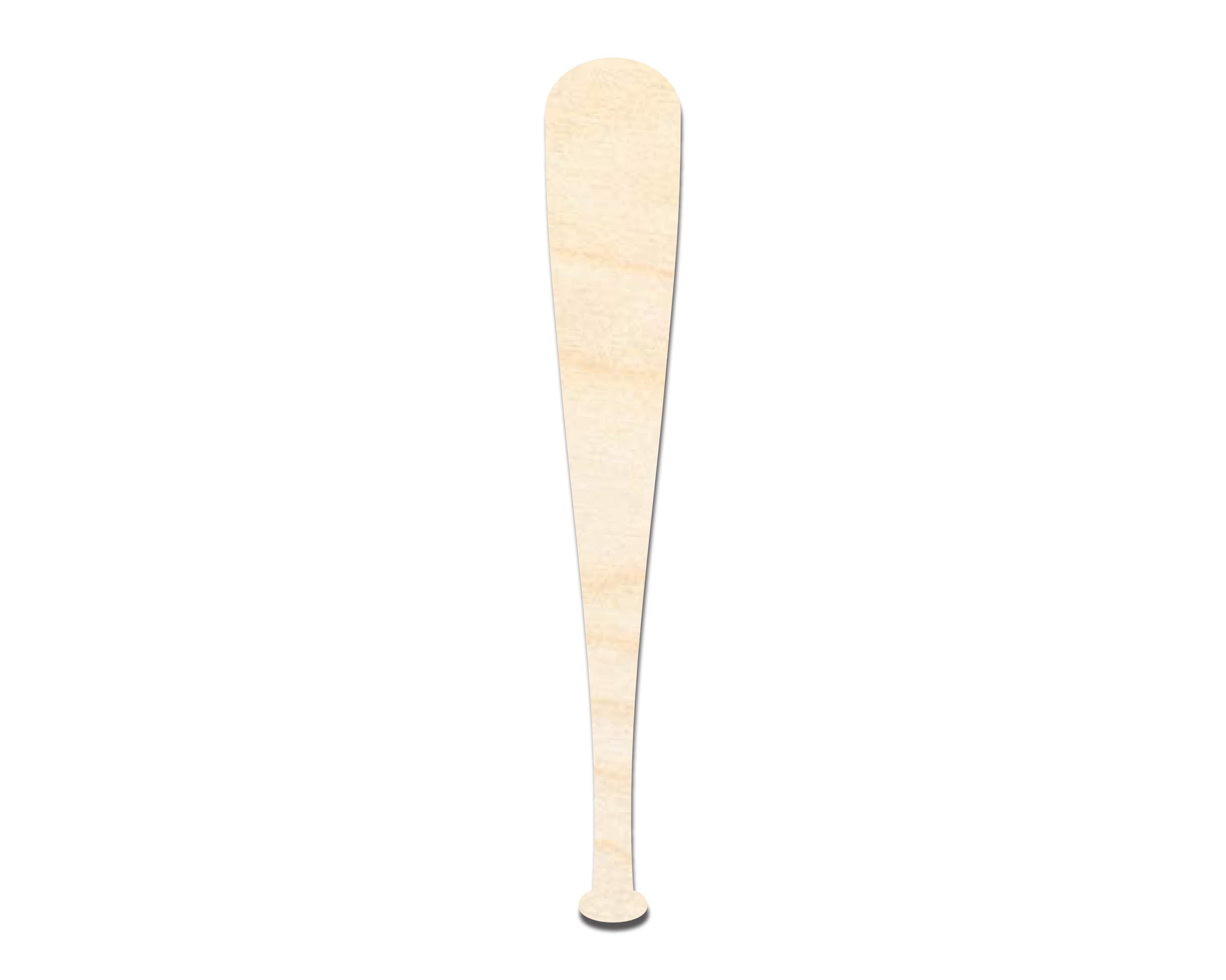 Fbaseball Bat Shape Bigger Better | Unfinished Wood Baseball Bat Shape | DIY Craft Cutout ...