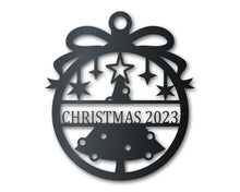 Load image into Gallery viewer, 2023 LIMITED EDITION Custom Metal Christmas Tree Ornament | Indoor Outdoor | Up to 36&quot; | Over 20 Color Options
