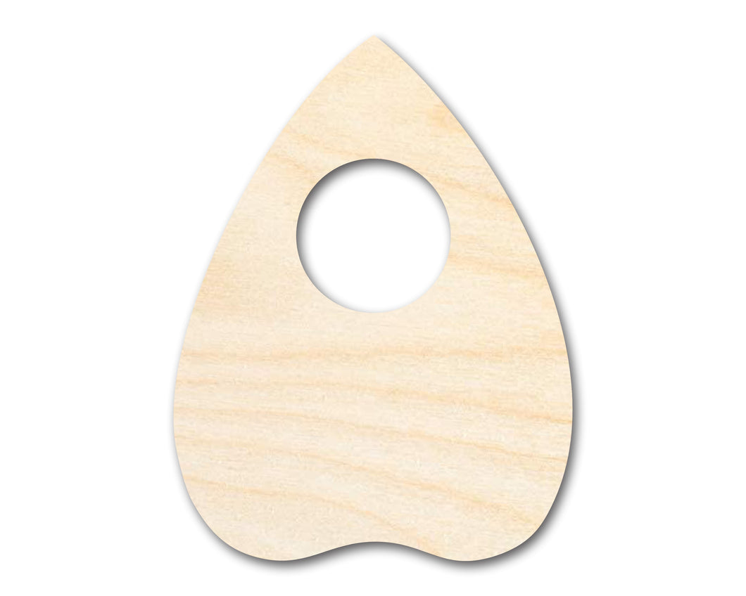 Bigger Better | Unfinished Wood Planchette Shape |  DIY Craft Cutout