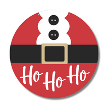 Load image into Gallery viewer, Unfinished Wood Santa Ho Ho Ho Door Sign Kit | Wood Craft Cutouts | 1/4&quot; Thick |
