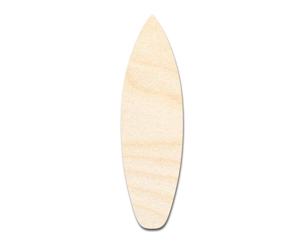 Bigger Better | Unfinished Wood Surfboard Shape | DIY Craft Cutout |