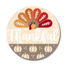 Load image into Gallery viewer, Unfinished Wood Thanksgiving Door Sign Kit | Wood Craft Cutouts | 1/4&quot; Thick |
