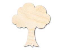 Load image into Gallery viewer, Bigger Better | Unfinished Wood Tree Shape |  DIY Craft Cutout
