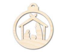 Load image into Gallery viewer, Unfinished Wood Bethlehem Nativity Ornament Shape - Christmas - Craft - up to 24&quot; DIY
