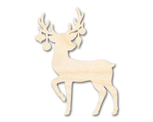 Load image into Gallery viewer, Unfinished Wood Ornament Reindeer Shape - Craft - up to 36&quot; DIY

