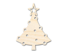 Load image into Gallery viewer, Unfinished Wood Christmas Tree Shape - Craft - up to 36&quot; DIY
