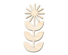 Load image into Gallery viewer, Unfinished Wood Folk Daisy Shape - Flower Craft - up to 36&quot; DIY
