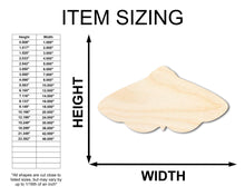Load image into Gallery viewer, Unfinished Wood Moth Silhouette Shape - Craft - up to 46&quot;
