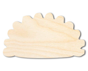 Unfinished Wood Pierogi Silhouette Shape - Craft - up to 36"