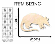 Load image into Gallery viewer, Unfinished Wooden Armadillo Shape - Animal - Craft - up to 24&quot; DIY-24 Hour Crafts
