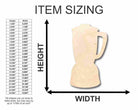Unfinished Wooden Blender Shape - Craft - up to 24" DIY-24 Hour Crafts