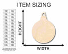 Unfinished Wooden Bulb Shape - Christmas - Craft - up to 24" DIY-24 Hour Crafts