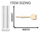 Unfinished Wooden Dart Shape - Craft - up to 24" DIY-24 Hour Crafts