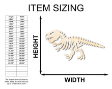 Load image into Gallery viewer, Unfinished Wood Dinosaur Skeleton Shape - Craft - up to 36&quot; DIY
