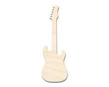 Load image into Gallery viewer, Unfinished Wood Electric Guitar Shape - Craft - up to 36&quot;
