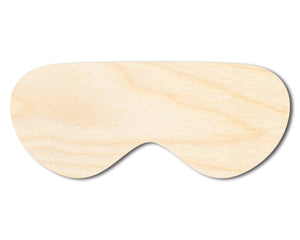 Unfinished Wood Goggles Shape - Craft - up to 36"