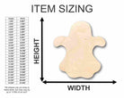 Unfinished Wooden Ghost Shape - Halloween - Craft - up to 24" DIY-24 Hour Crafts
